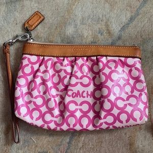Vintage Coach Wristlet